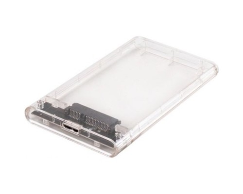 [Контейнер для HDD] AgeStar 3UB2P4 (TRANSPARENCY)USB 3.0 Внешний корпус 2.5" SATAIII HDD/SSD  пластик, прозрачный {50}  (672691)(17312)