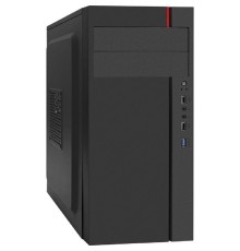 Exegate EX290186RUS Корпус Miditower ExeGate AA-440U-AA450 (ATX, AA450 8 см, 2*USB+1*USB3.0, аудио, черный)
