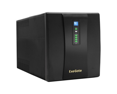 [ИБП] Exegate EP285499RUS ИБП ExeGate SpecialPro UNB-1500.LED.AVR.EURO.RJ <1500VA/950W, LED, AVR, 4 евророзетки, RJ45/11, Black>