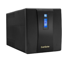 Exegate EP285503RUS ИБП ExeGate SpecialPro Smart LLB-1500.LCD.AVR.EURO.RJ <1500VA/950W, LCD, AVR, 4 евророзетки, RJ45/11, Black>
