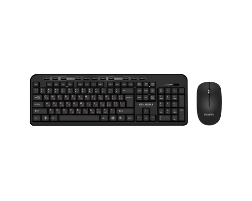 [Клавиатура] Беспроводной набор клавиатура + мышь Sven KB-C3200W (2,4 GHz, 114 кл, 1000-2000DPI)