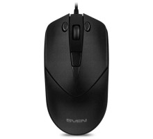 Мышь Sven RX-100 чёрная (кн. копировать-вставить. 5+1кл. 1000-400DPI, блист.)