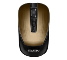 Беспроводная мышь Sven RX-380W античная бронза (2,4 GHz, 3+1кл. 800-1600DPI, блист.)