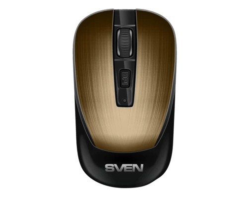 [Мышь] Беспроводная мышь Sven RX-380W античная бронза (2,4 GHz, 3+1кл. 800-1600DPI, блист.)