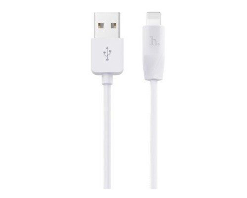 [кабели] HOCO HC-32007 X1/ USB кабель Lightning/ 1m/ 2.1A/ White