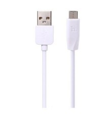 HOCO HC-32038 X1/ USB кабель Micro/ 1m/ 2.1A/ White