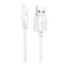 HOCO HC-32045 X1/ USB кабель Type-C/ 1m/ 2.1A/ White