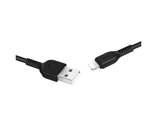 [кабели] HOCO HC-68860 X20/ USB кабель Lightning/ 2m/ 2A/ Black