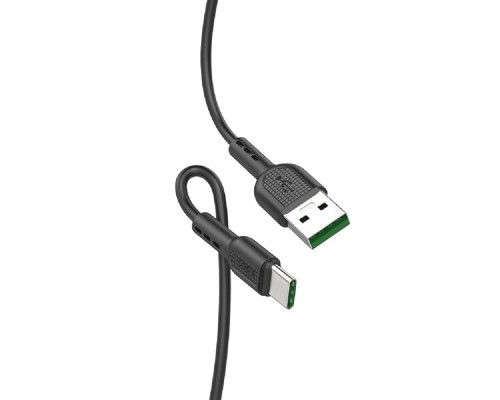 [кабели] HOCO HC-06119 X33/ USB кабель Type-C/ 1m/ 5A/ Black