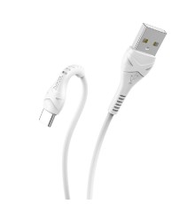 HOCO HC-10512 X37/ USB кабель Type-C/ 1m/ 2.4A/ White