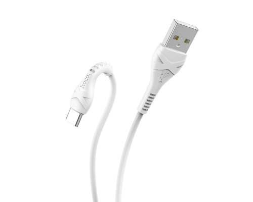 [кабели] HOCO HC-10512 X37/ USB кабель Type-C/ 1m/ 2.4A/ White