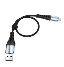 HOCO HC-10543 X38/ USB кабель Micro/ 1m/ 2.4A/ Нейлон/ Black