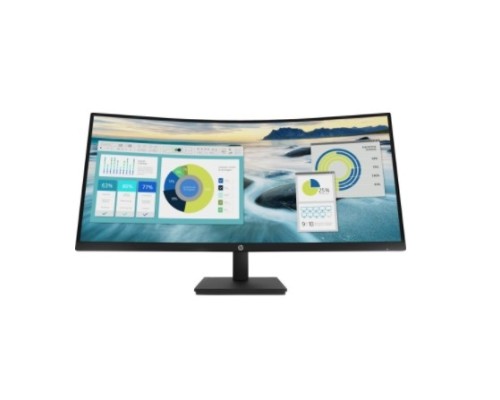 [Монитор] LCD HP 34' P34hc G4 Curved Monitor {VA 3440x1440 178/178 60Hz 5ms 250cd 178/178 3500:1 8bit HDMI2.0 DisplayPort1.2 3xUSB3.2 USB-C3.2 AudioOut 2x3W VESA} [21Y56AA#ABB]
