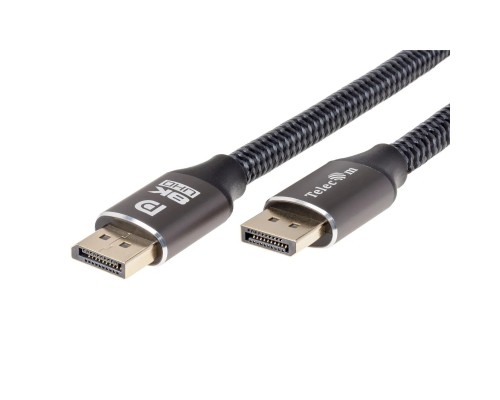 [кабели] Telecom TCG750-1M Кабель соединительный DP-DP 1.4V 8K@60Hz  1м, Telecom Pro <TCG750-1M> [7958820049125]