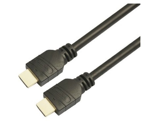 [Кабель] Кабель аудио-видео LAZSO WH-111 HDMI (m)/HDMI (m) 1м. Позолоченные контакты черный (WH-111(1M))