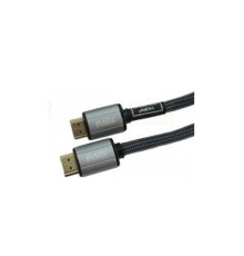 Кабель аудио-видео LAZSO WH-111-B HDMI (m)/HDMI (m) 1м. Позолоченные контакты черный (WH-111(1M)-B)