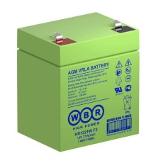 WBR Батарея HR1221W F2 (12V/5Ah) клеммы F2
