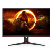 LCD AOC 23.8'' 24G2SAE {VA 1920х1080 165Hz 350cd 178/178 3000:1 4ms D-Sub 2xHDMI DisplayPort Tilt Swivel Speakers}