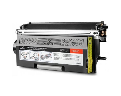 [Катюша расходные материалы] Катюша ТНМ247 тонер-картридж для принтера Катюша Р247 и МФУ Катюша М247. Ресурс 13 000 отпечатков. чёрный