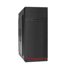Exegate EX290174RUS Корпус Miditower ExeGate AA-442U2 (ATX, без БП, 1*USB+2*USB3.0, аудио, черный)