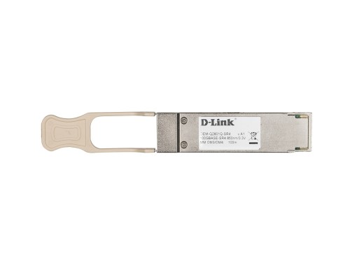 [Сетевое оборудование] D-Link DEM-Q2801Q-SR4/A1A PROJ Трансивер QSFP28 с 1 портом 100GBase-SR4 для многомодового оптического кабеля OM3 (до 70 м) / OM4 (до 100 м)