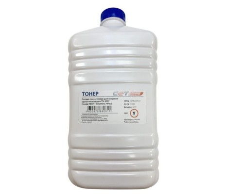 [Расходные материалы] Тонер CET NF6Y + носитель NF6D для KONICA MINOLTA Bizhub C224/284/364 (Japan) Yellow, 527г/бут, CET8521Y-527