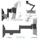 Кронштейн Kromax CASPER-204 black 20