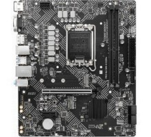 MSI PRO H610M-G DDR4 {Intel H610 LGA1700 2xDDR4-3200 1xPCIex16 4xSATA 1xM.2 HDMI VGA DP / mATX}
