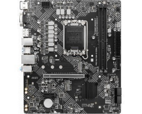 [Материнская плата] MSI PRO H610M-G DDR4 {Intel H610 LGA1700 2xDDR4-3200 1xPCIex16 4xSATA 1xM.2 HDMI VGA DP / mATX}