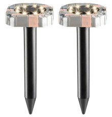 Rexant 71-0087 Набор отпугивателей кротов с садовым фонариком (R20*2 камень)