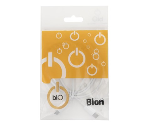 [кабели] Bion Кабель для зарядки USB Type-C - USB Type-C (CM/CM), 3A, 60W, USB 2.0, 1 м, белый [BXP-CCP-USBC-CMCM-1M-W]