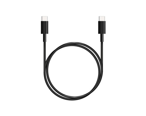 [кабели] Bion Кабель для зарядки USB Type-C - USB Type-C (CM/CM), 3A, 60W, USB 2.0, 1 м, черный [BXP-CCP-USBC-CMCM-1M-B]