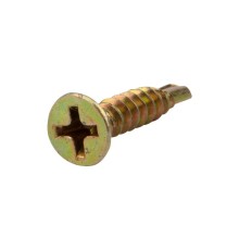 Rexant KR-01-3722-003 Саморез оконный KRANZ сверло, 3.9х19, желтый цинк, короб (500 шт./уп.)