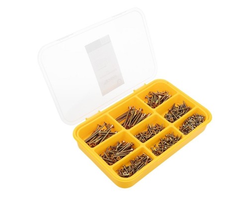 [Метизы. Саморезы, болты, гайки] Rexant KR-01-3101-02 Набор саморезов для ДСП 510 шт.