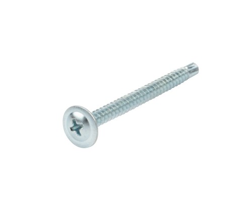 [Метизы. Саморезы, болты, гайки] Rexant KR-01-3362-009 Саморез с прессшайбой KRANZ ПШС сверло 4.2х50, короб (200 шт./уп.)