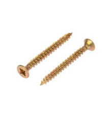 Rexant KR-01-3311-013 Саморез универсальный KRANZ 3х30, желтый цинк, короб (200 шт./уп.)