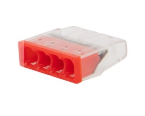 [ наконечники, разъемы, клеммы] Rexant 07-3213 Экспресс-клемма   СМК 2273-204, 4-проводная 0.5-2.5 мм?, прозрачная (100 шт./уп.)