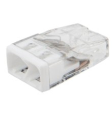 Rexant 07-3211-5 Экспресс-клемма   СМК 2273-202, 2-проводная 0.5-2.5 мм?, прозрачная, блистер (5 шт./уп.)