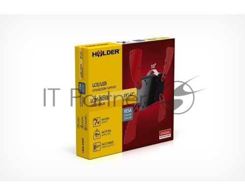 Кронштейн Holder LCDS-5058 черн. гл.
