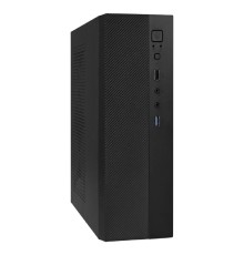 Exegate EX291267RUS Корпус Desktop ExeGate MI-301U (mATX/mini-ITX, без БП, 1*USB+1*USB3.0, аудио, черный)