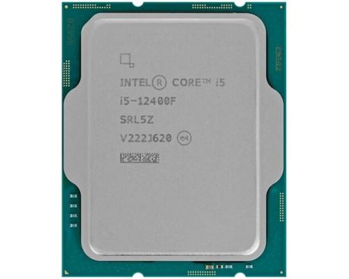 [Процессор] CPU Intel Core i5-12400F Alder Lake OEM {2.5 ГГц/ 4.4 ГГц в режиме Turbo, 18MB, LGA1700}