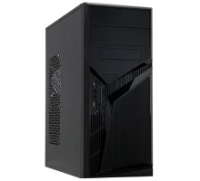 PowerCool S1007BK U3 450W {Тип: Midi-Tower, цвет: черный, форм-фактор: ATX, mATX, блок питания: 450 Вт, вентилятор: 120 мм, размеры: 175 x 407 x 362 мм, дополнительно: USB3.0 x2, наушники, микрофон}