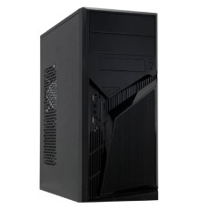 PowerCool S1007BK U3 450W {Тип: Midi-Tower, цвет: черный, форм-фактор: ATX, mATX, блок питания: 450 Вт, вентилятор: 120 мм, размеры: 175 x 407 x 362 мм, дополнительно: USB3.0 x2, наушники, микрофон}