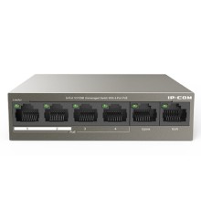 IP-COM F1106P-4-63W Коммутатор PoE неуправляемый 6-Ports 10/100 Mbps Base-TX / 4-Ports PoE (PoE бюджет 58W)