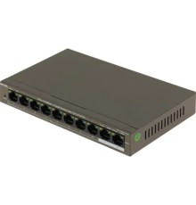 IP-COM F1110P-8-102W Коммутатор PoE неуправляемый 8-Ports 10/100 Mbps Base-TX + 2-Ports 10/100/1000 Base-TX / 8-Ports PoE (PoE бюджет 99W)