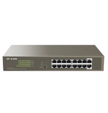 IP-COM G1116P-16-150W Коммутатор PoE неуправляемый 16-Ports 10/100/1000 Base-T / 16-Ports PoE (PoE бюджет 135W)