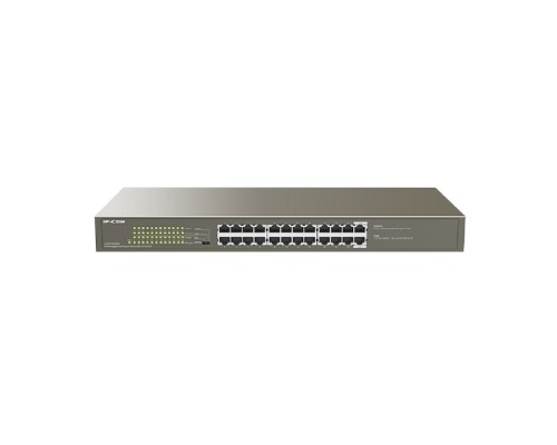 [Сетевое оборудование] IP-COM G1124P-24-250W Коммутатор PoE неуправляемый 24-Ports 10/100/1000 Base-T / 24-Ports PoE (PoE бюджет 225W)
