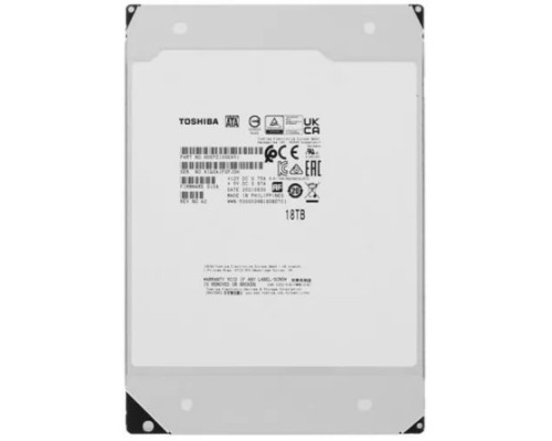 [Жесткий диск] 18TB Toshiba Enterprise Capacity (MG09SCA18TE) SAS, 7200 rpm, 512Mb buffer, 3.5