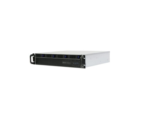 [Корпус] Procase ES204XS-SATA3-B-0 Корпус 2U Rack server case (4 SATA III/SAS 12Gbit hotswap HDD), черный, без блока питания, глубина 400мм, MB 12