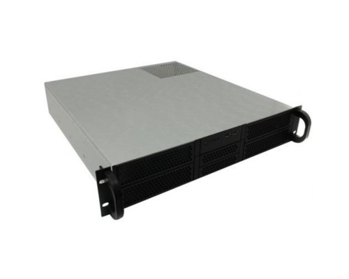 [Корпус] Procase RE204-D4H2-FE-65 Корпус 2U server case,4x5.25+2HDD,черный,без блока питания(2U,2U-redundant),глубина 650мм,EATX 12